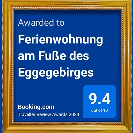 Ferienwohnung Am Fusse Des Eggegebirges Bad Driburg Exterior photo